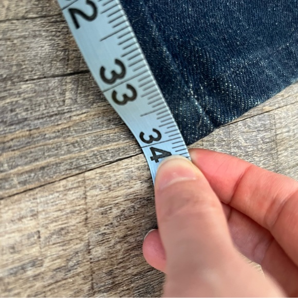 RARE Vintage 1970’s Houston Oilers Embroidered High Waisted Jeans - Picture 9 of 9